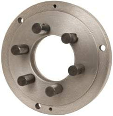 Interstate - Adapter Back Plate for 10" Diam Lathe Chucks - D1-6 Mount - USA Tool & Supply
