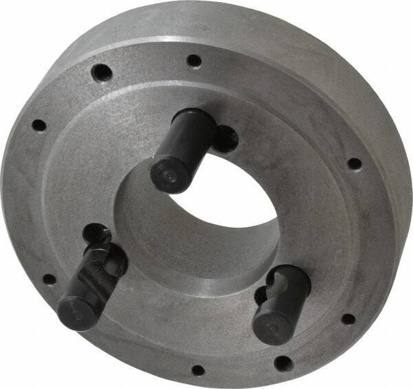 Interstate - Adapter Back Plate for 6" Diam Lathe Chucks - D1-4 Mount - USA Tool & Supply