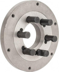 Interstate - Adapter Back Plate for 8" Diam Lathe Chucks - D1-5 Mount - USA Tool & Supply