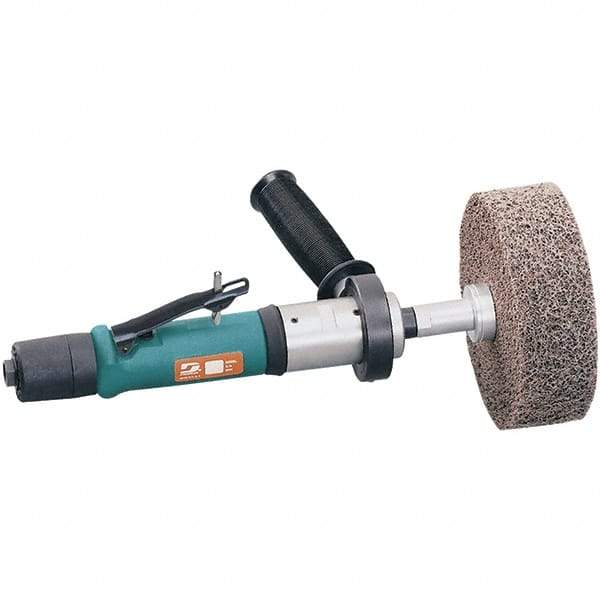 Dynabrade - 0.7 hp, 4,500 RPM Finishing Sander - 40 CFM Air Consumption, 6.21 bar Air Pressure, 1/4 NPT Inlet - USA Tool & Supply