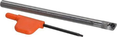 Kennametal - 0.285" Min Bore Diam, 4" OAL, 1/4" Shank Diam, GSBIW Indexable Boring Bar - 1" Max Bore Depth, WP.. Insert, Screw Holding Method - USA Tool & Supply