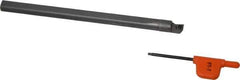 Kennametal - 0.415" Min Bore Diam, 6" OAL, 3/8" Shank Diam, GCBIW Indexable Boring Bar - 3-3/4" Max Bore Depth, WP.. Insert, Screw Holding Method - USA Tool & Supply