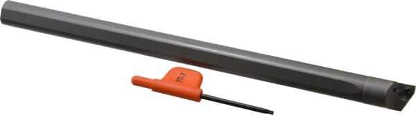 Kennametal - 0.54" Min Bore Diam, 8" OAL, 1/2" Shank Diam, GCBIW Indexable Boring Bar - 5" Max Bore Depth, WP.. Insert, Screw Holding Method - USA Tool & Supply