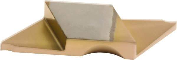 Sumitomo - CTL122005 AC530U Grade, 0.0787" Cutting Width, Carbide Cutoff Insert - 0° Neutral Lead Angle, 0.002" Cnr Rad, TiAlN/AlCrN Coated, Double End - USA Tool & Supply