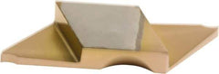 Sumitomo - CTL122005 AC530U Grade, 0.0787" Cutting Width, Carbide Cutoff Insert - 0° Neutral Lead Angle, 0.002" Cnr Rad, TiAlN/AlCrN Coated, Double End - USA Tool & Supply