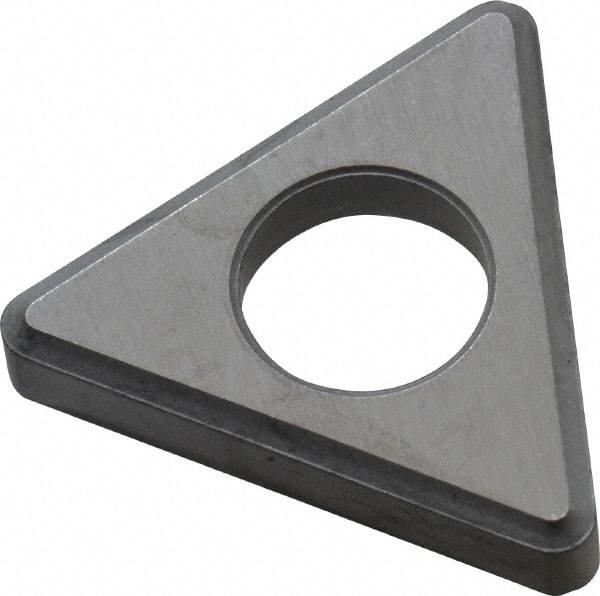 Kennametal - 1/2" Inscribed Circle, Triangle Boring Bar Shim for Indexables - 1/8" Thick, ITSN Shim Style, Negative Rake - USA Tool & Supply