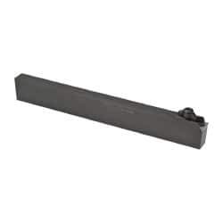 Hertel - CTCO, Neutral Cut, 0° Lead Angle, 1/2" Shank Height x 1" Shank Width, Neutral Rake Indexable Turning Toolholder - 8" OAL, TP.. 322 Insert Compatibility, Clamp Holding Method - USA Tool & Supply