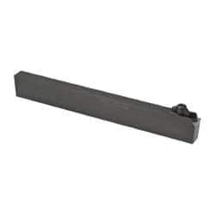 Hertel - CTCO, Neutral Cut, 0° Lead Angle, 1/2" Shank Height x 1" Shank Width, Neutral Rake Indexable Turning Toolholder - 8" OAL, TP.. 322 Insert Compatibility, Clamp Holding Method - USA Tool & Supply