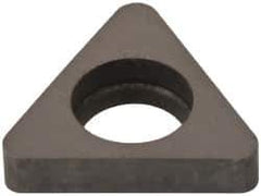 Made in USA - 3/8" Inscribed Circle, Triangle Shim for Indexables - Carbide, 1/8" Thick, ITSN Shim Style, Negative Rake - USA Tool & Supply