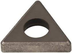 Made in USA - 1/2" Inscribed Circle, Triangle Shim for Indexables - Carbide, 1/8" Thick, ITSN Shim Style, Negative Rake - USA Tool & Supply