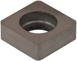 Made in USA - 1/2" Inscribed Circle, Square Shim for Indexables - Carbide, 3/16" Thick, ISSN Shim Style, Negative Rake, Left Hand Cut - USA Tool & Supply
