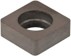 Made in USA - 1/2" Inscribed Circle, Square Shim for Indexables - Carbide, 3/16" Thick, ISSN Shim Style, Negative Rake, Left Hand Cut - USA Tool & Supply