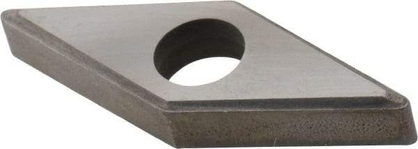 Made in USA - 1/2" Inscribed Circle, Diamond (Shape) Shim for Indexables - Carbide, 3/16" Thick, IVSN Shim Style, Negative Rake, Right Hand Cut - USA Tool & Supply