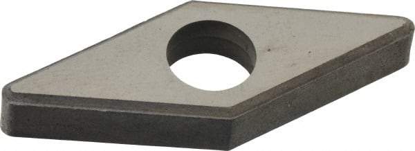 Made in USA - 1/2" Inscribed Circle, Diamond (Shape) Shim for Indexables - Carbide, 3/16" Thick, IVSN Shim Style, Negative Rake - USA Tool & Supply