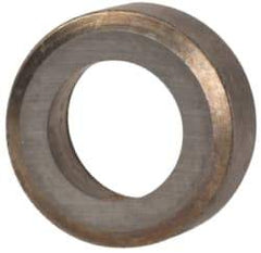Made in USA - 1/2" Inscribed Circle, Round Shim for Indexables - Carbide, 3/16" Thick, IRSN Shim Style, Negative Rake - USA Tool & Supply