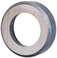 Made in USA - 3/4" Inscribed Circle, Round Shim for Indexables - Carbide, 3/16" Thick, IRSN Shim Style, Negative Rake - USA Tool & Supply