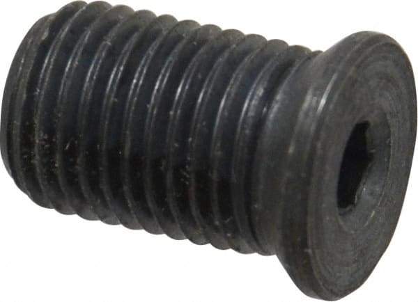 Made in USA - Hex Socket for Indexables - 3/8-24 Thread, Industry Std S-68, For Use with Shims - USA Tool & Supply