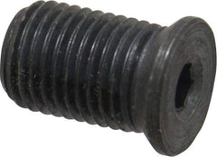 Made in USA - Hex Socket for Indexables - 3/8-24 Thread, Industry Std S-68, For Use with Shims - USA Tool & Supply