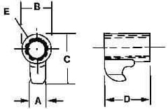 Iscar - Series Isoturn, CL Clamp for Indexables - USA Tool & Supply