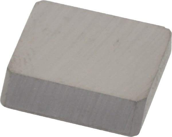 Made in USA - 1/2" Inscribed Circle, Square, S Chipbreaker for Indexables - Left Hand, Right Hand Cut, 0.094" Thick, 0.078" Effective Width, Carbide - USA Tool & Supply