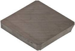 Made in USA - 3/4" Inscribed Circle, Square, S Chipbreaker for Indexables - Left Hand, Right Hand Cut, 0.094" Thick, 0.071" Effective Width, Carbide - USA Tool & Supply