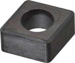 Kennametal - 1/2" Inscribed Circle, Diamond (Shape) Boring Bar Shim for Indexables - 1/4" Thick, ICSN Shim Style, Negative Rake - USA Tool & Supply