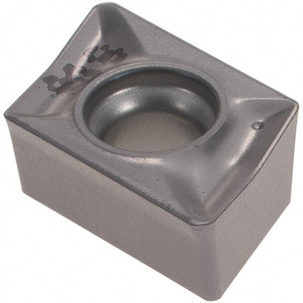 Iscar - XCMT120408 Grade IC908 Carbide Indexable Drill Insert - TiAlN Finish, Diamond - USA Tool & Supply
