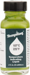 Tempil - 225°F Temp Indicating Liquid - 2 Ounce Container, 107°C - USA Tool & Supply