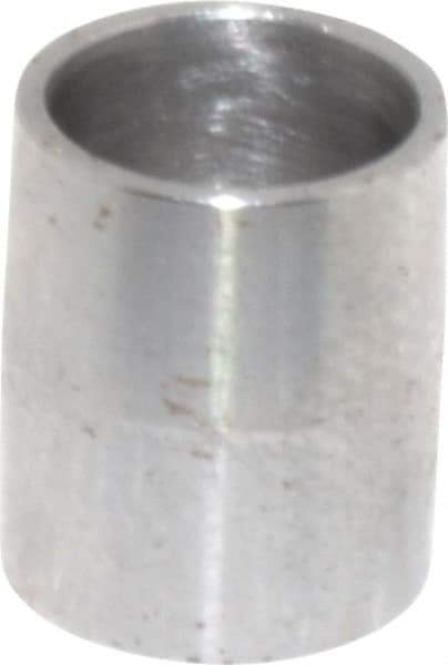 Dynabrade - 5/16" Diam x 3/8" Wide Contact Wheel - 8-1/8" Arbor Hole, Crowned, Steel Face - USA Tool & Supply