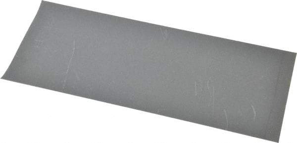 Norton - 320 Grit, Silicon Carbide Sanding Sheet - 9" Long x 3-2/3" Wide, Extra Fine Grade, B Weighted Paper Backing - USA Tool & Supply
