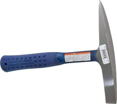 Estwing - 7/8 Lb Head Welder's Hammer - 11" Long, 1-1/4" Face Diam, Steel Handle - USA Tool & Supply