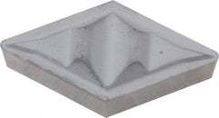 Kennametal - DPGR432, K68 Grade Carbide Profiling Insert - Uncoated, 55° Incl Angle, Diamond, 0.6102" Side Length, 3/16" Thick, 1/32" Corner Radius, 1/2" Inscribed Circle - USA Tool & Supply