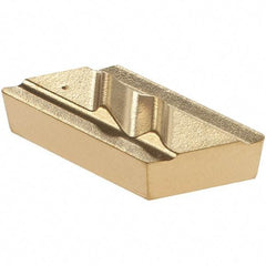 Kennametal - NPR51, KC850 Grade Carbide Profiling Insert - TiC/TiCN/TiN Finish, 55° Incl Angle, Parallelogram, 0.4567" Side Length, 1/8" Thick, 1/64" Corner Radius - USA Tool & Supply