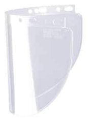 Fibre-Metal - Clear Propionate Welding Window - 8" High x 17" Wide x 0.06" Thick - USA Tool & Supply