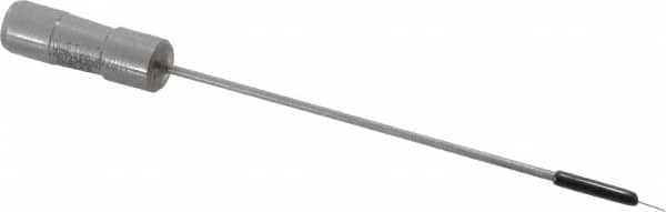 Made in USA - #40, 4" Flute Length, 3" Depth of Cut, Carbide-Tipped Shank, Single Flute Gun Drill - USA Tool & Supply