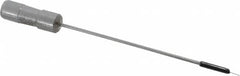 Made in USA - #40, 4" Flute Length, 3" Depth of Cut, Carbide-Tipped Shank, Single Flute Gun Drill - USA Tool & Supply