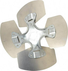 Made in USA - 10" Blade Diam, Commercial Fan Blade - Counterclockwise Rotation, 4 Blades - USA Tool & Supply