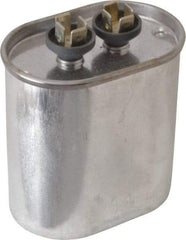 Value Collection - 17-1/2 Microfarad Motor Capacitor - 370 Volts, 3-3/4" High - USA Tool & Supply