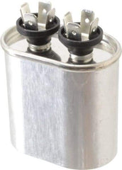 Value Collection - 4 Microfarad Motor Capacitor - 440 Volts, 2.16" Wide x 1.31" Deep x 2" High - USA Tool & Supply