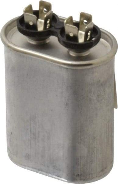 Value Collection - 5 Microfarad Motor Capacitor - 440 Volts, 2.16" Wide x 1.31" Deep x 2-3/8" High - USA Tool & Supply