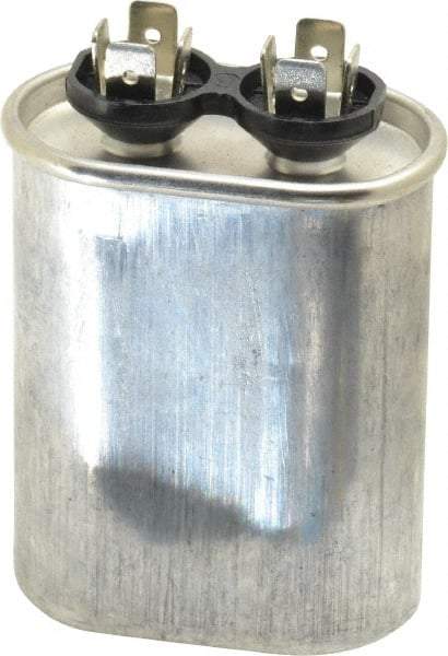 Value Collection - 6 Microfarad Motor Capacitor - 440 Volts, 2.16" Wide x 1.31" Deep x 2-3/8" High - USA Tool & Supply