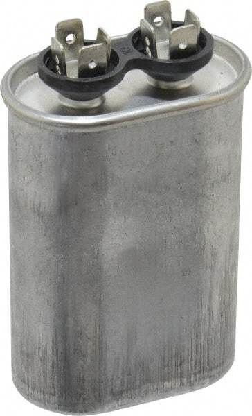 Value Collection - 10 Microfarad Motor Capacitor - 440 Volts, 2.16" Wide x 1.31" Deep x 3-3/4" High - USA Tool & Supply