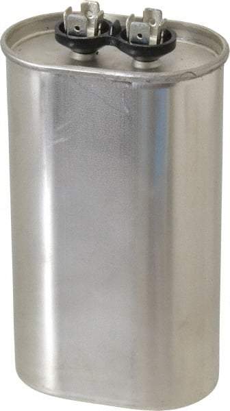 Value Collection - 50 Microfarad Motor Capacitor - 440 Volts, 2.91" Wide x 1.91" Deep x 4-3/4" High - USA Tool & Supply