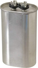 Value Collection - 50 Microfarad Motor Capacitor - 440 Volts, 2.91" Wide x 1.91" Deep x 4-3/4" High - USA Tool & Supply