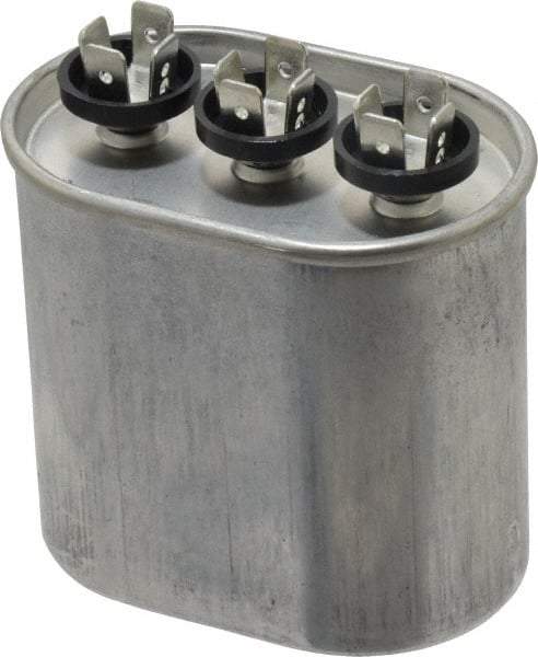 Value Collection - 25/5 Microfarad Motor Capacitor - 370 Volts, 2-5/8" High - USA Tool & Supply