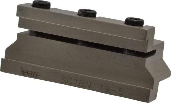 Iscar - Tool Block Style SGTBN, 1.02" Blade Height, 3.4" OAL, Indexable Cutoff Blade Tool Block - 3/4" Shank Height, 3/4" Shank Width, Series Self Grip - USA Tool & Supply