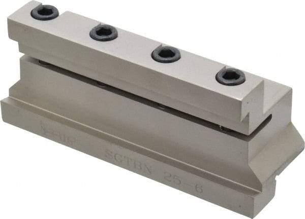 Iscar - Tool Block Style SGTBN, 1-1/4" Blade Height, 4.33" OAL, Indexable Cutoff Blade Tool Block - 0.98" Shank Height, 0.79" Shank Width, Series Self Grip T-Cut - USA Tool & Supply