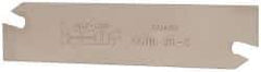 Iscar - 1.0236" Blade Height, 1/16" Blade Width, 4.3307" OAL, Right Hand Cut, Double End Indexable Cut-Off Blade - SGIH Blade, Self Grip Series - USA Tool & Supply