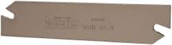 Iscar - 1.2598" Blade Height, 0.0945" Blade Width, 5.9055" OAL, Right Hand Cut, Double End Indexable Cut-Off Blade - SGIH Blade, Self Grip Series - USA Tool & Supply