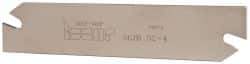 Iscar - 1.2598" Blade Height, 1/8" Blade Width, 5.9055" OAL, Right Hand Cut, Double End Indexable Cut-Off Blade - SGIH Blade, Self Grip Series - USA Tool & Supply